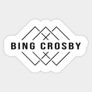 Bing Crosby Music D29 Sticker